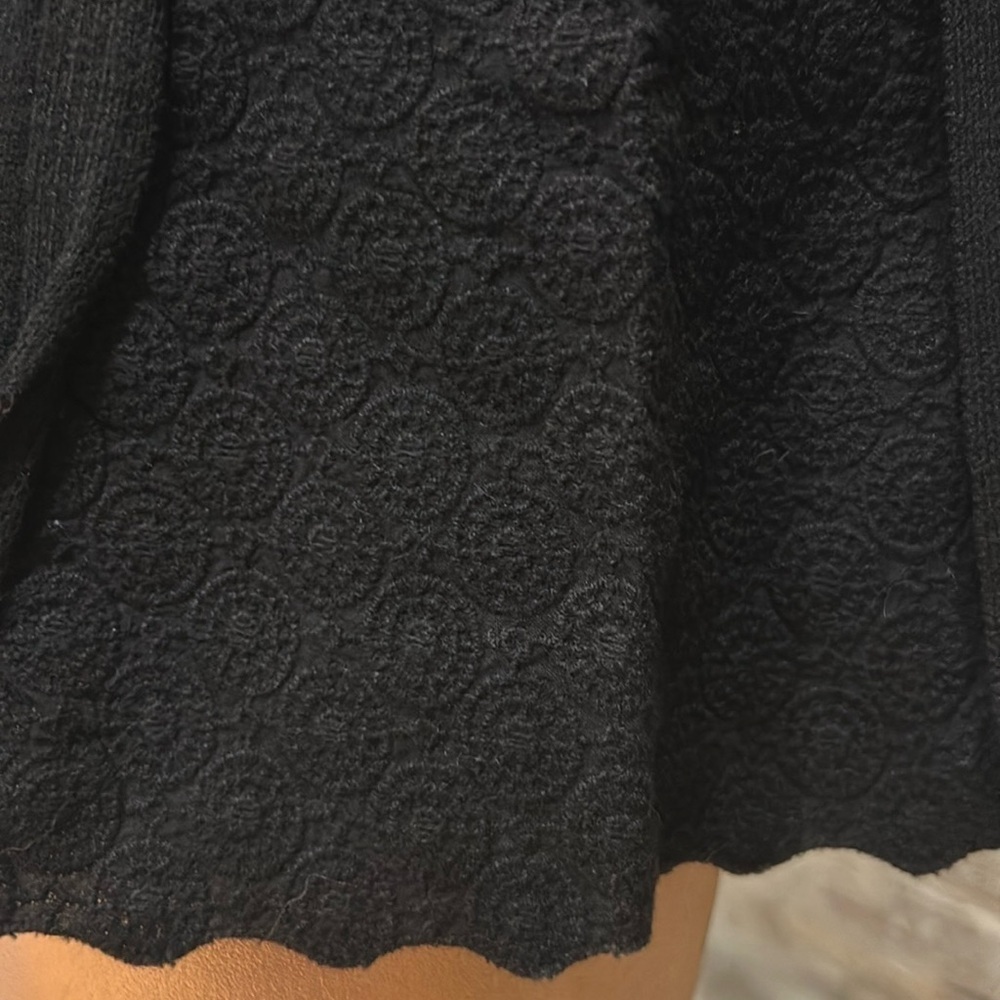 cotton knit top with lace side panels - Picture 3 of 11